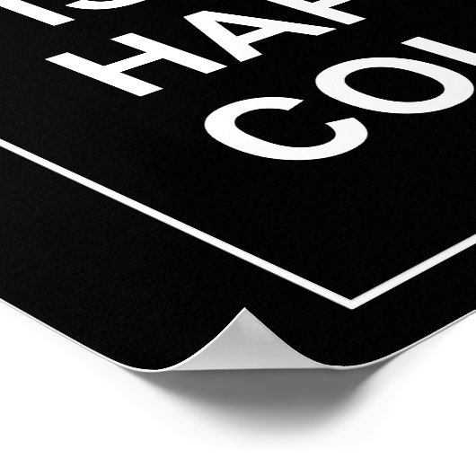 SKAM - BLACK IS MY HAPPY COLOR ポスター (角)