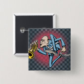 Skamania 缶バッジ (正面&裏面)