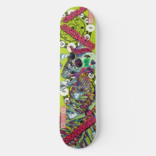 Skapa din egen Anpassningsbar Skateboard Dekk 7 3/ スケートボード (正面)