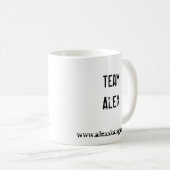 "Skarsgard夫人"のコーヒー・マグ コーヒーマグカップ (正面右)