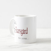 "Skarsgard夫人"のコーヒー・マグ コーヒーマグカップ (正面左)