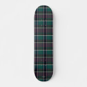 Skatboard in Green Plaid HAMbWG スケートボード (正面)