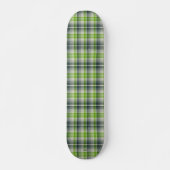 Skatboard in Green Plaid HAMbWG スケートボード (正面)