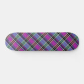 Skatboard in Purple Plaid HAMbWG スケートボード (横)