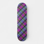 Skatboard in Purple Plaid HAMbWG スケートボード (正面)
