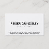 SKATEはっきりしたチェック 名刺 (裏面)