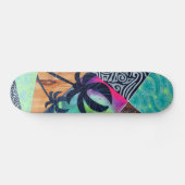 Skate board tropical スケートボード (横)