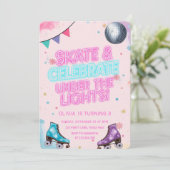 Skate & Celebrate Under the Lights Neon  招待状 (スタンド正面)