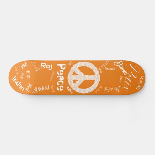 Skate for Peace スケートボード (横)