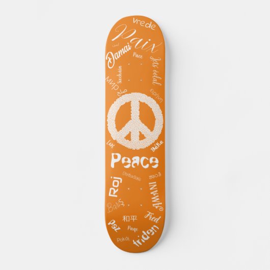 Skate for Peace スケートボード (正面)