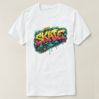 Skate Graffiti Explosion Tシャツ