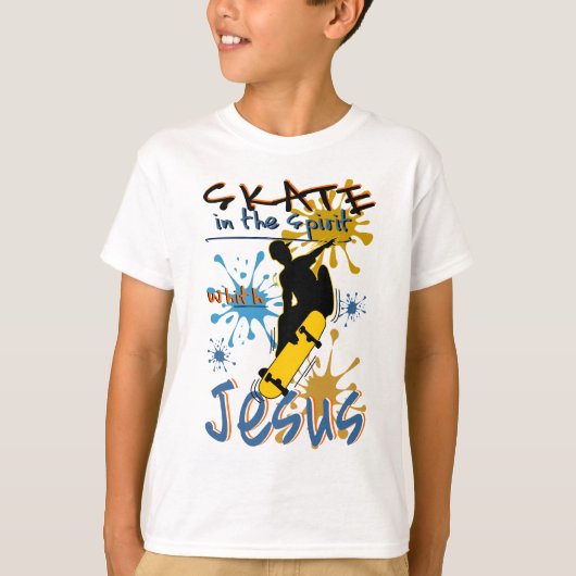Skate in the Spirit Tシャツ (正面)