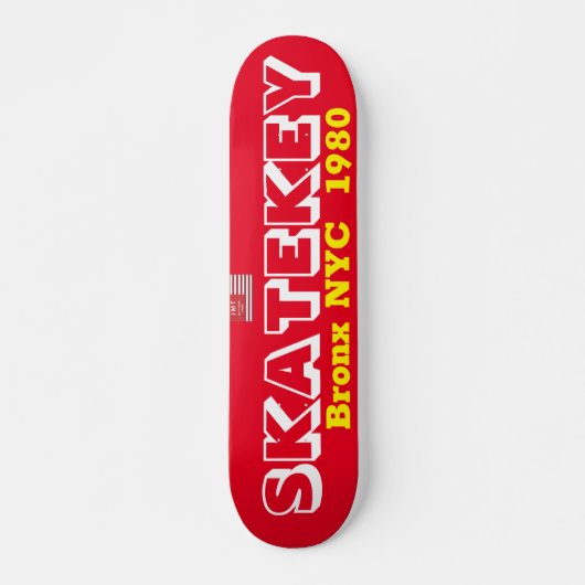 SKATE KEY スケートボード 7¾" デッキ (正面)