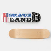 SKATE LAND スケートボード (横)