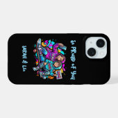  Skate Mom & Son | Glossy Tough iPhone Case 15ケース (裏面横)
