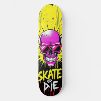 Skate or Die Nº2 - Skateboard Deck  - Punk Grunge  スケートボード