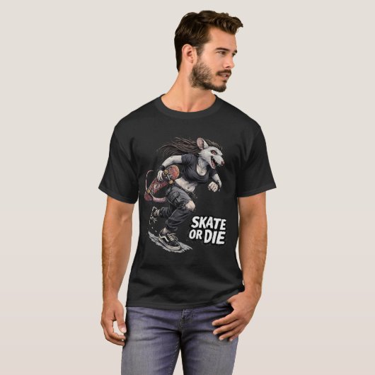 Skate Or Die Tシャツ (正面フル)