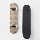 Skate Skater! Co. ``Desert Camouflage´´ スケートボード (正面)