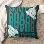 skateboard  クッション (ブランケット)