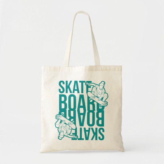 skateboard  トートバッグ (正面)