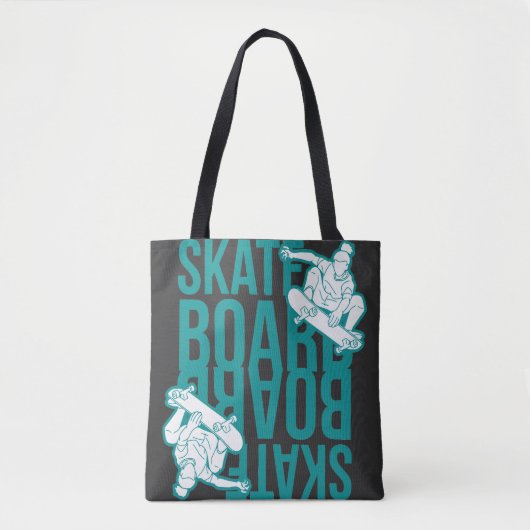 skateboard トートバッグ (正面)
