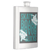skateboard  フラスク (右)