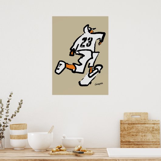 "Skateboard" ポスター (キッチン)