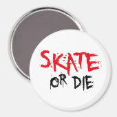 skateboard マグネット (正面/裏面)