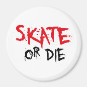 skateboard マグネット (正面)