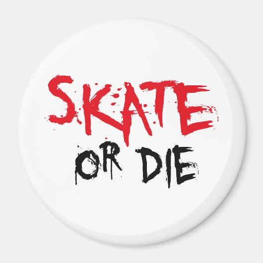 skateboard マグネット (正面)