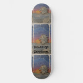 Skateboard 8.5" – Sunset Lion スケートボード (正面)