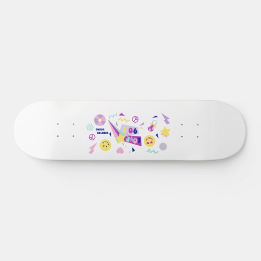Skateboard "90er" スケートボード (横)
