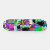 Skateboard – Abstract Grid スケートボード (横)