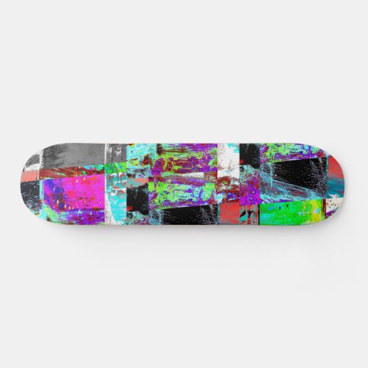 Skateboard – Abstract Grid スケートボード (横)