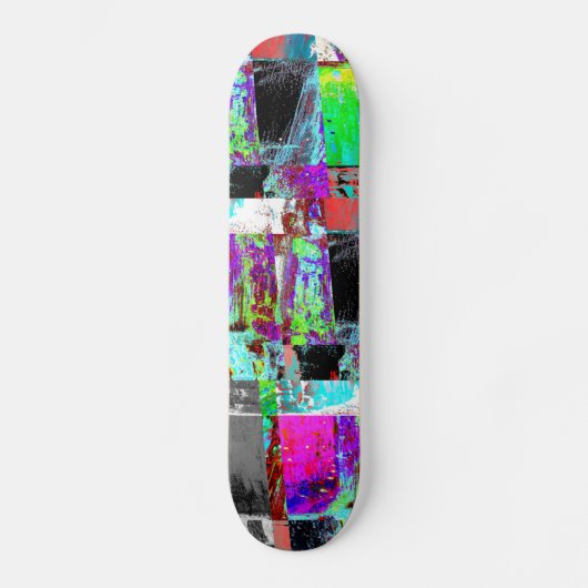 Skateboard – Abstract Grid スケートボード (正面)