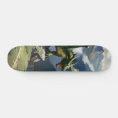 Skateboard Agresivo dragón en un acantilado スケートボード (横)