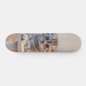 Skateboard Atento gato de raza fold escocés スケートボード (横)