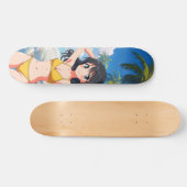 Skateboard Beach Animé Japonais スケートボード (横)