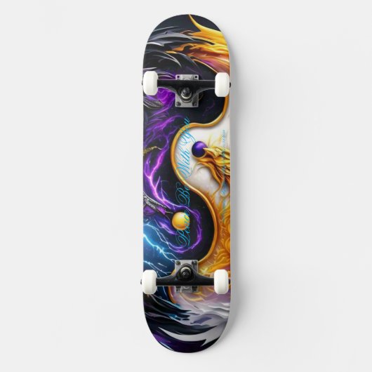 Skateboard By James Michael Miller 3/25/2024 スケートボード (正面)