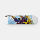 Skateboard Chico en patineta saltando スケートボード (横)
