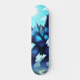 Skateboard Colosal monstruo azul del bosque スケートボード