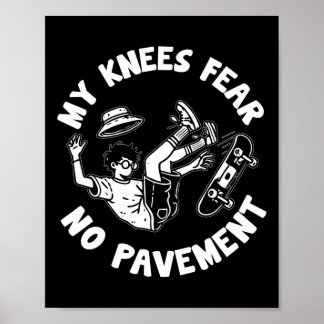 Skateboard Crash Accident Survivor Get Well Skateb ポスター