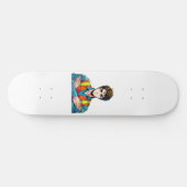 Skateboard Deck mit Manga-Sicherheitsfachmann スケートボード (横)