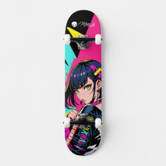 Skateboard Deck - "Respect Women: Oriental Girl" スケートボード