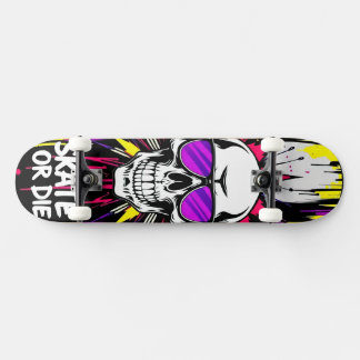 Skateboard Deck 'VIN' - Punk Grunge - SKATE OR DIE スケートボード