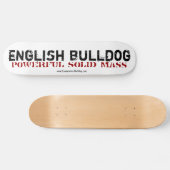 Skateboard English Bulldog スケートボード (横)