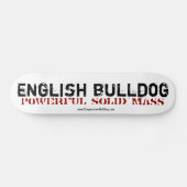 Skateboard English Bulldog スケートボード (横)