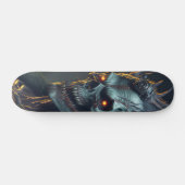 Skateboard Esquelético rostro de monstruo sombi スケートボード (横)