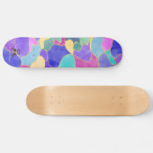 Skateboard ink paint art スケートボード (横)