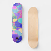 Skateboard ink paint art スケートボード (正面)